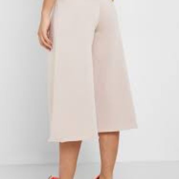 Nwt Reebok Dance Studio Wide Leg crop sweatpants - Picture 6 of 7